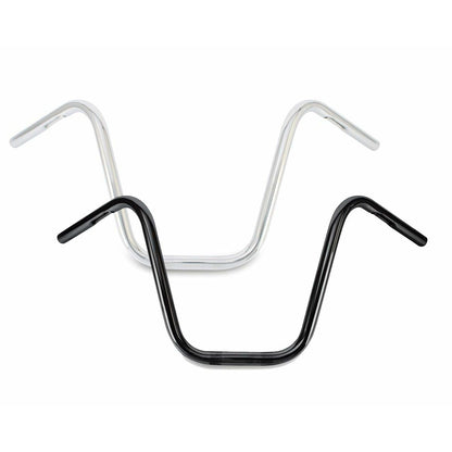 Narrow 12" Apehangers 1" Black