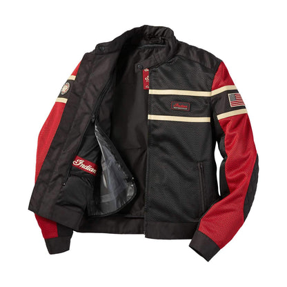 Indian Motorcycle Men's Arlington Mesh Jacket, Black - XL
