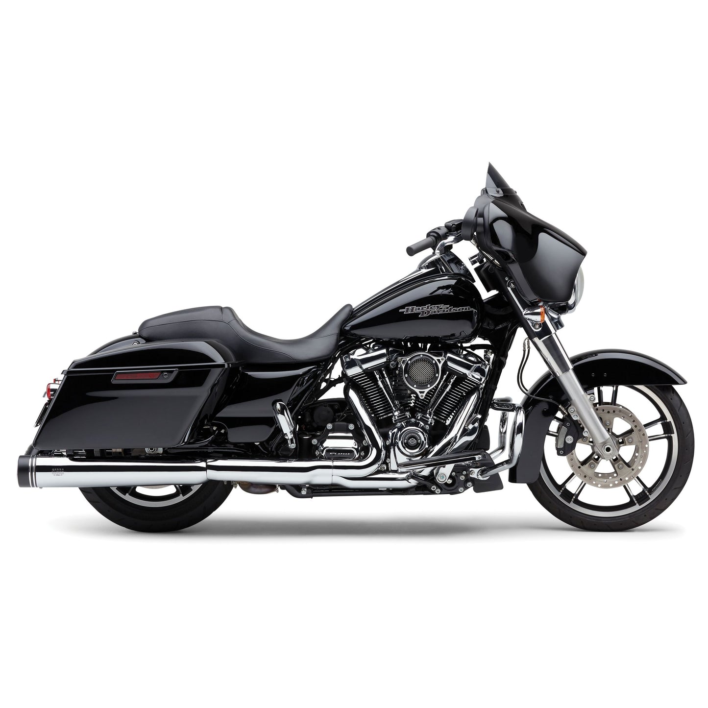 4.5" Groove Tip Slip On Chrome Flh/Flt 17 22