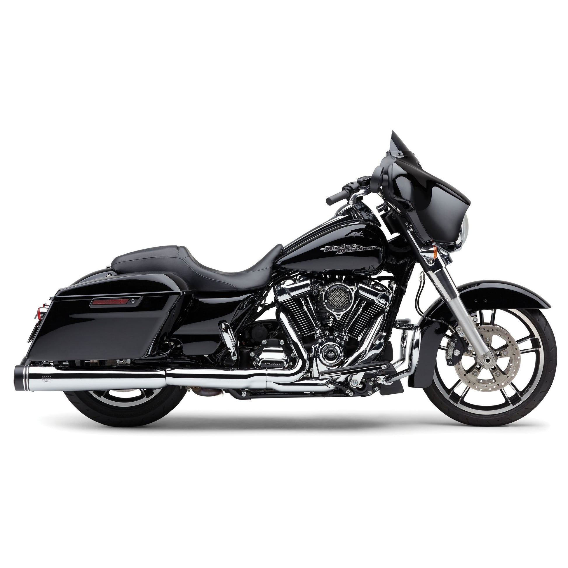 4.5" Groove Tip Slip On Chrome Flh/Flt 17 22