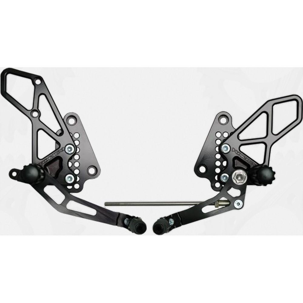 Rear Set Complete Blk Suz
