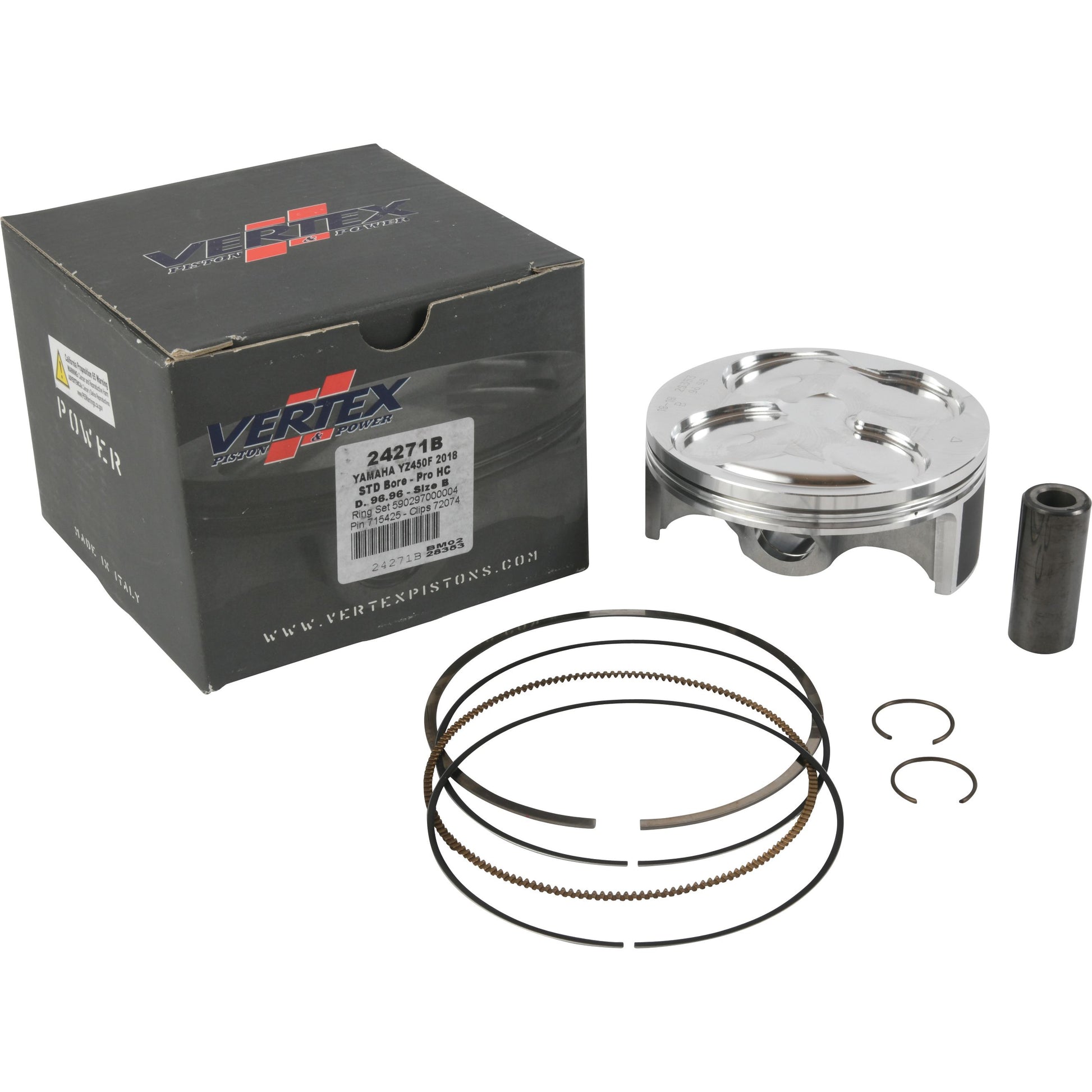Piston Kit Hc Forged 96.96/Std 14.6:1 Yam