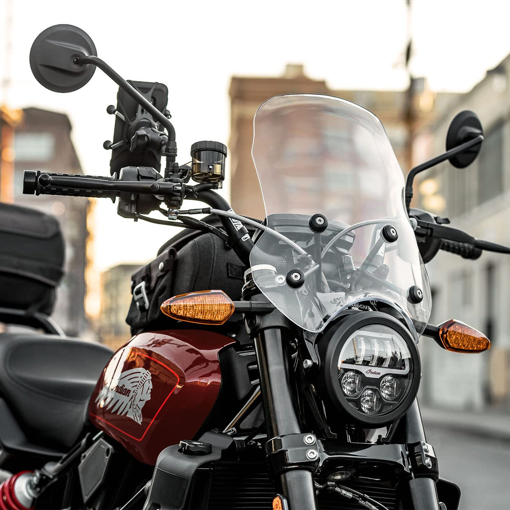 
                      
                        Indian Motorcycle Polycarbonate Mid Windshield without Headlight Cowl, Clear - 2883506
                      
                    