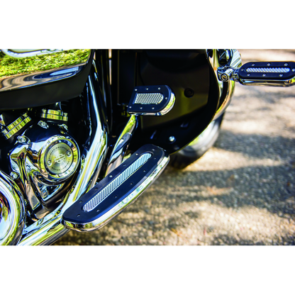 Kuryakyn Heavy Industry Driver Floorboards Chrome