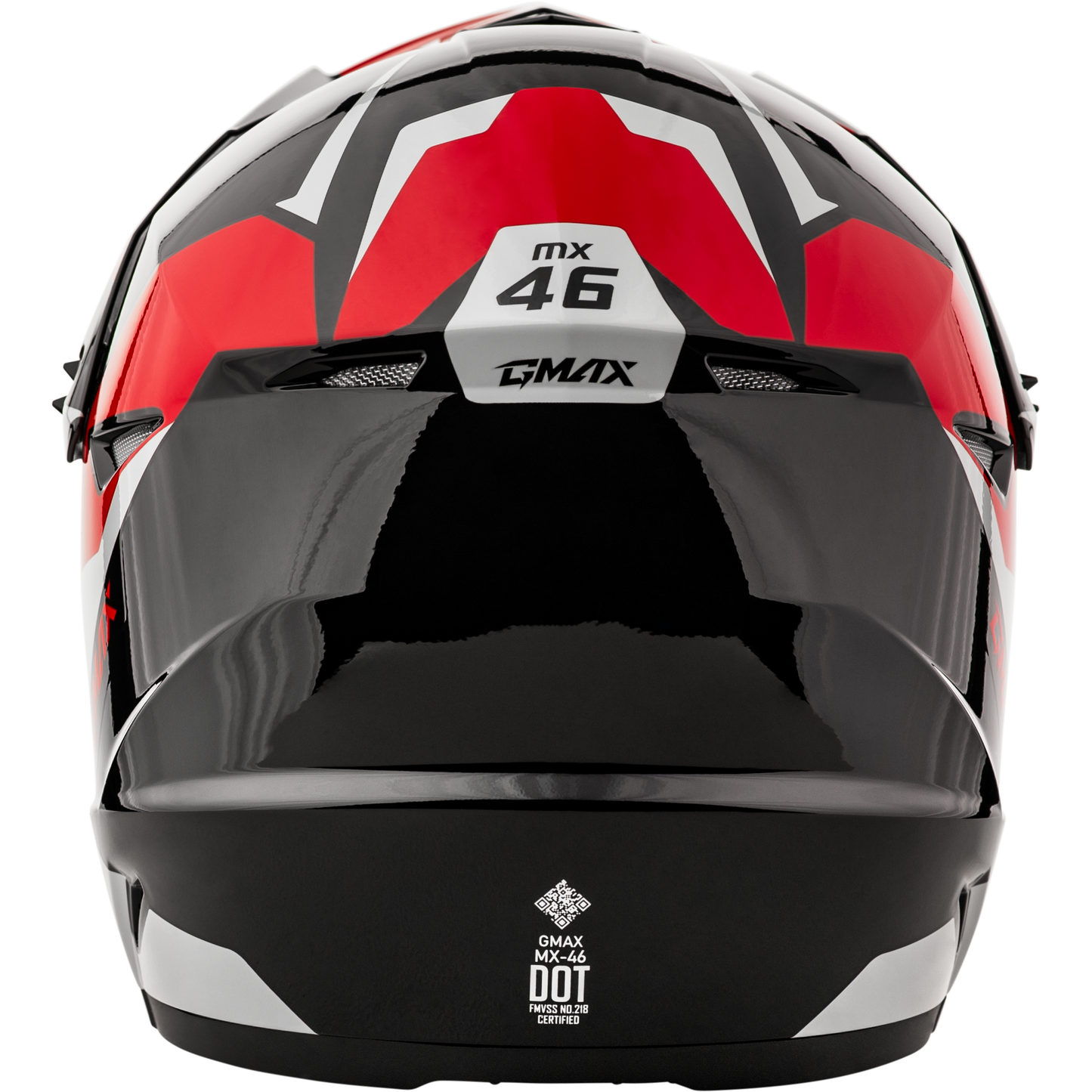Mx 46y Cyclus Helmet Black/Red Yl
