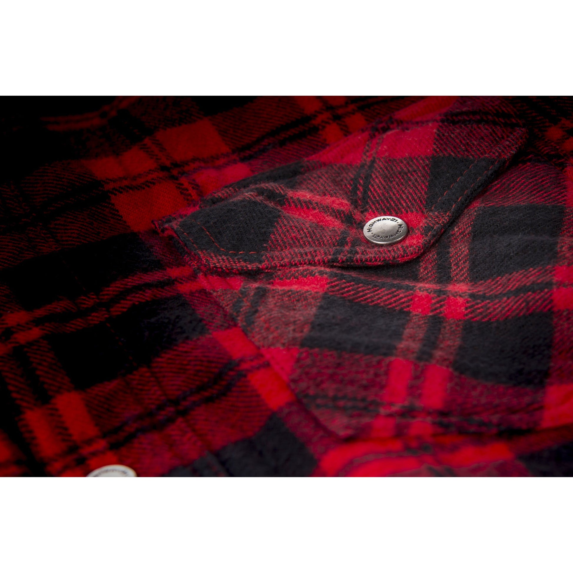 Marksman Flannel Black/Red Md