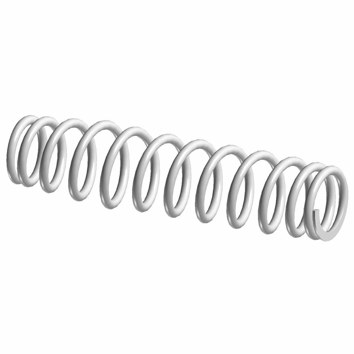 Polaris ATV Comp Spring 110-220, Black, Genuine OEM Part 7043613-067, Qty 1
