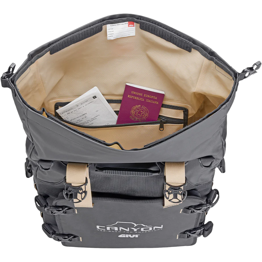 Canyon Adv Saddlebags 25l Ea Black