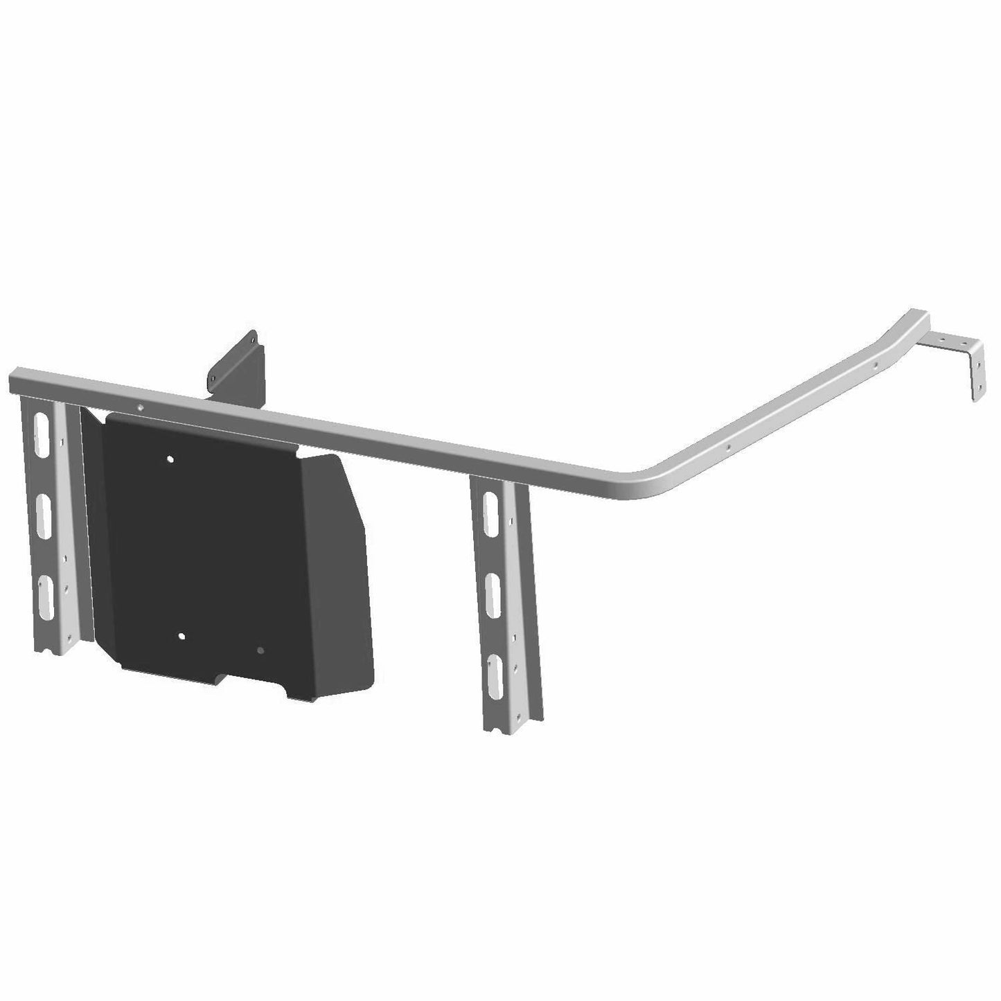 Polaris Ranger Floor Support Weld, Right, Black, Genuine OEM Part 1020160-329, Qty 1