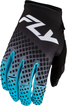 Youth Kinetic Fade Gloves Black/Blue/White Ys