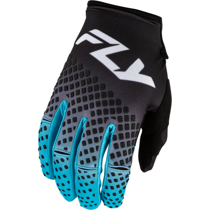 Youth Kinetic Fade Gloves Black/Blue/White Yl
