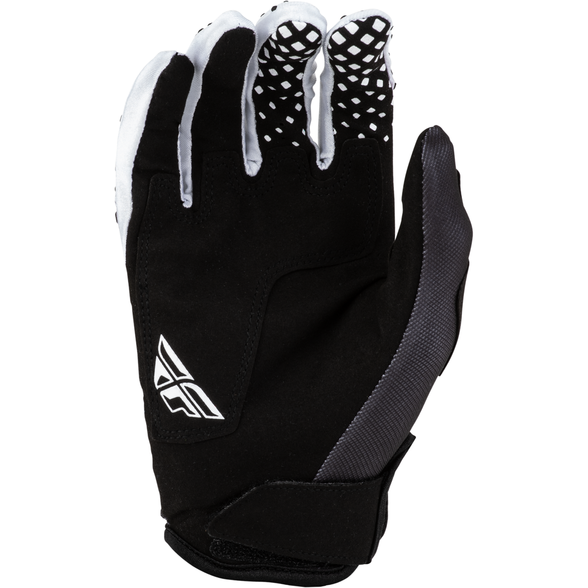 Youth Kinetic Fade Gloves Black/White/Hi Vis Ys