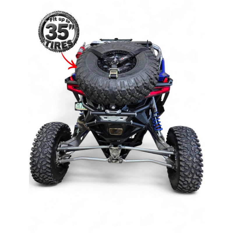 Elektric Offroad 2022+ Polaris Rzr Pro R Amp Rear Tire Rack Bumper Combo