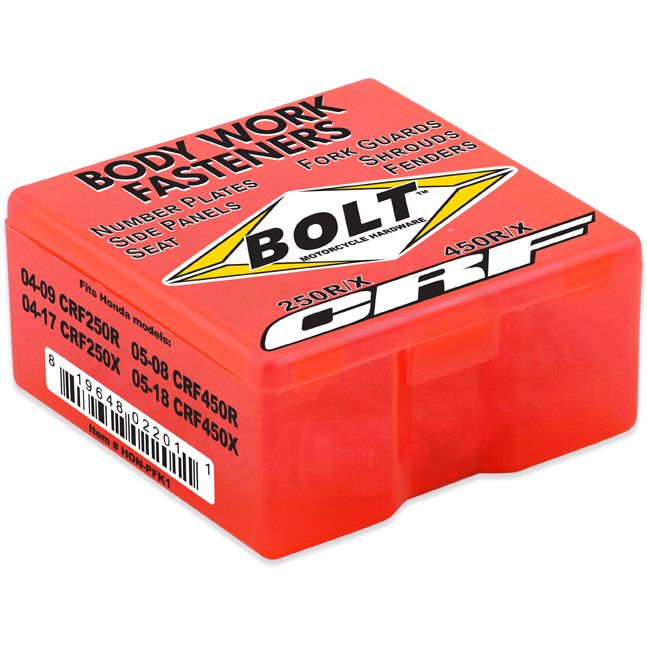 Full Plastic Fastener Kit Hon