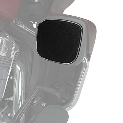 Indian Motorcycle Powerband Audio Lower Fairing Speaker Bezels, Pair - 2889595-156