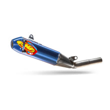 Factory 4.1 Rct Anod Ti S/O W/Blue C/F End Cap
