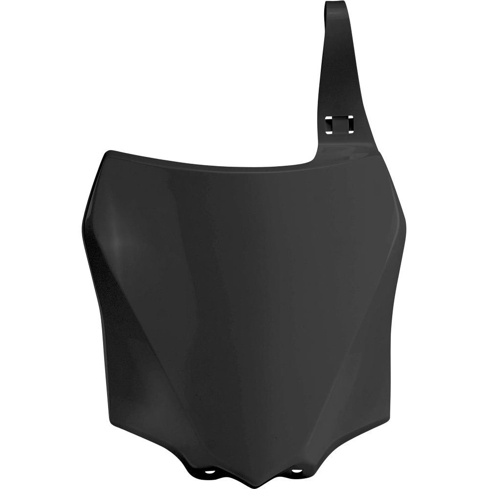 Front Number Plate Black