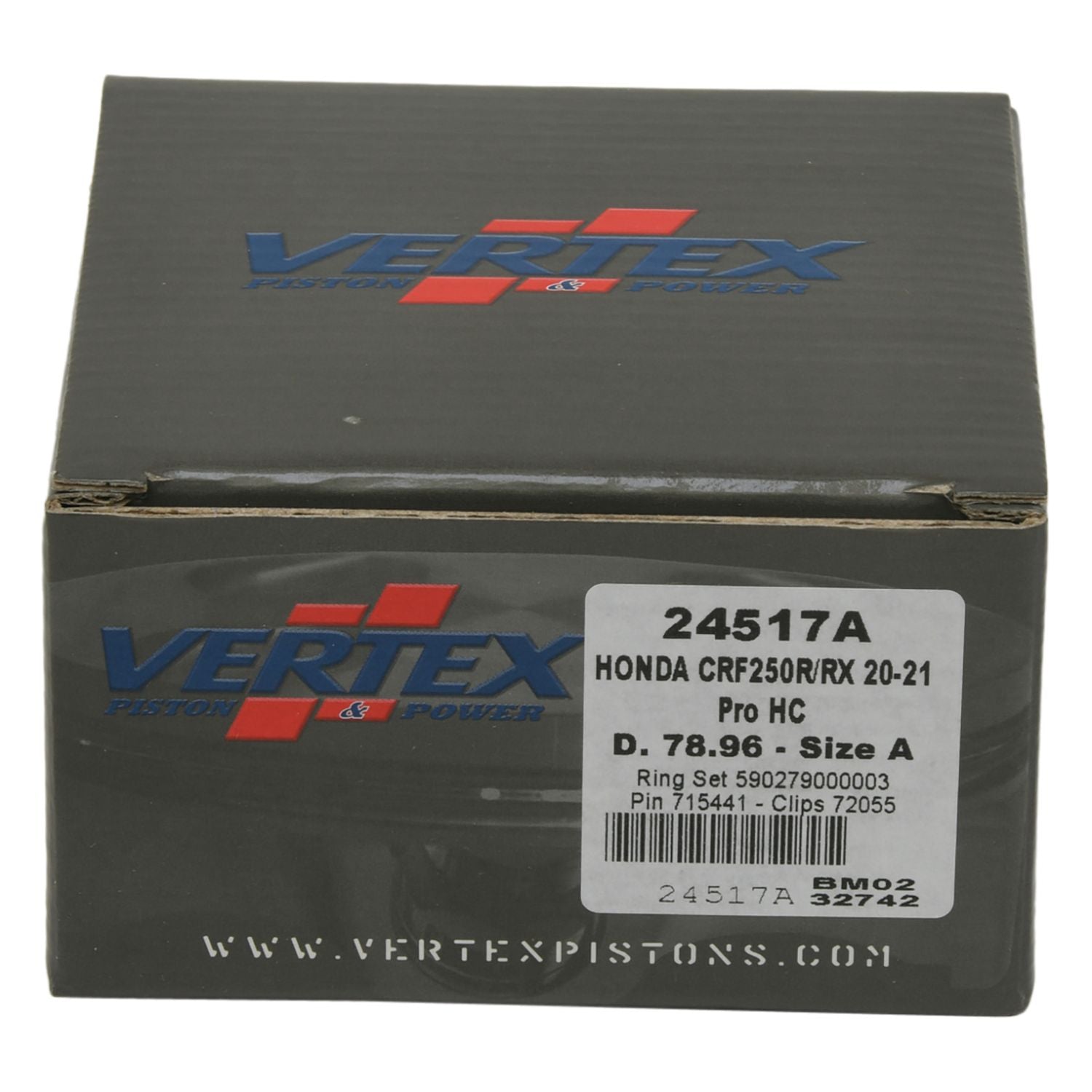 Piston Kit Hc Forged 78.96/Std 14.4:1 Hon