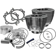 S&S Cycle 07-17 BT Models 110in Sidewinder Big Bore Kit - Wrinkle Black