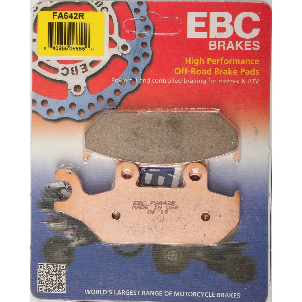 Brake Pads Fa642r Sintered R Series