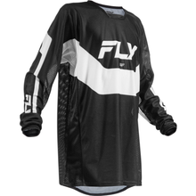 Yth Kinetic Mesh Jersey Black/White Yl