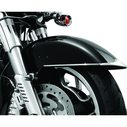 Kuryakyn Front Fender Side Trim Chrome