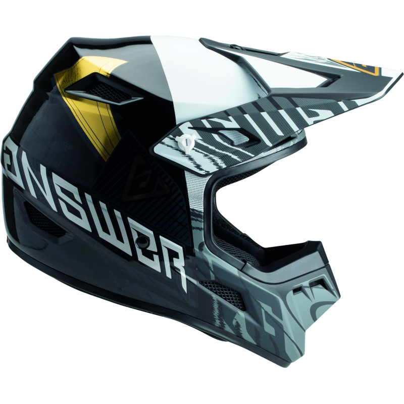 
                      
                        Answer AR3 Ronin Helmet Black/White/Gold - Small
                      
                    