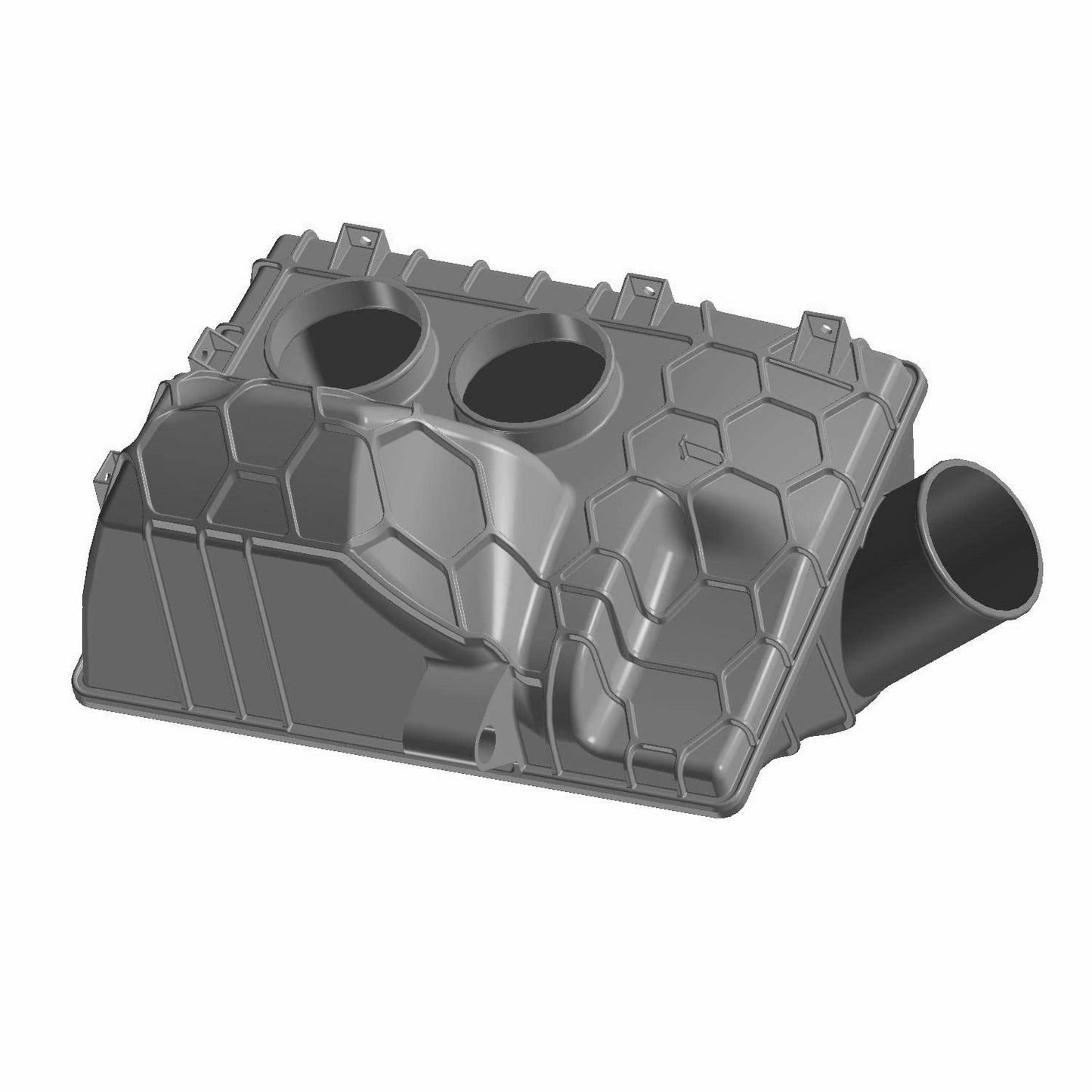 Polaris RZR Engine Housing Intake Weld, Genuine OEM Part 1241175, Qty 1