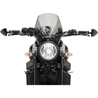 Handlebar End Folding Mirror Left Black