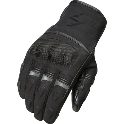 Tempest Short Gloves Black Lg