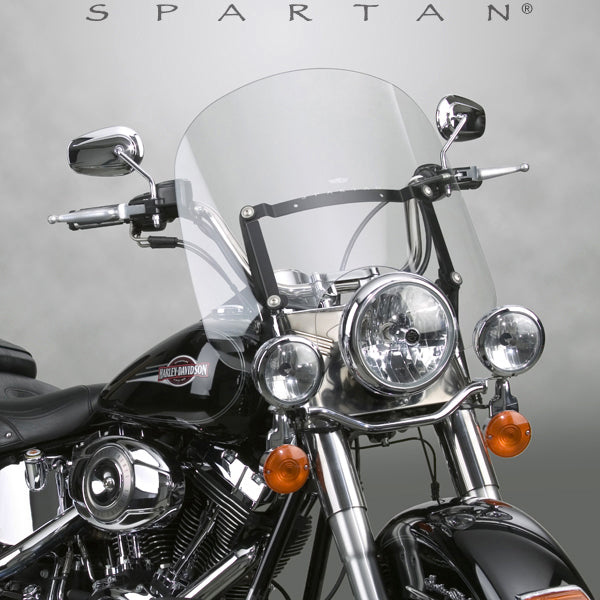 Spartan Windshield 17" Clear Quick Release