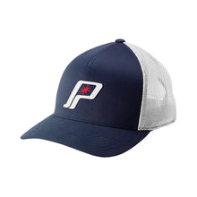 Polaris Off Road Retro Logo Mesh Snapback Hat Blue