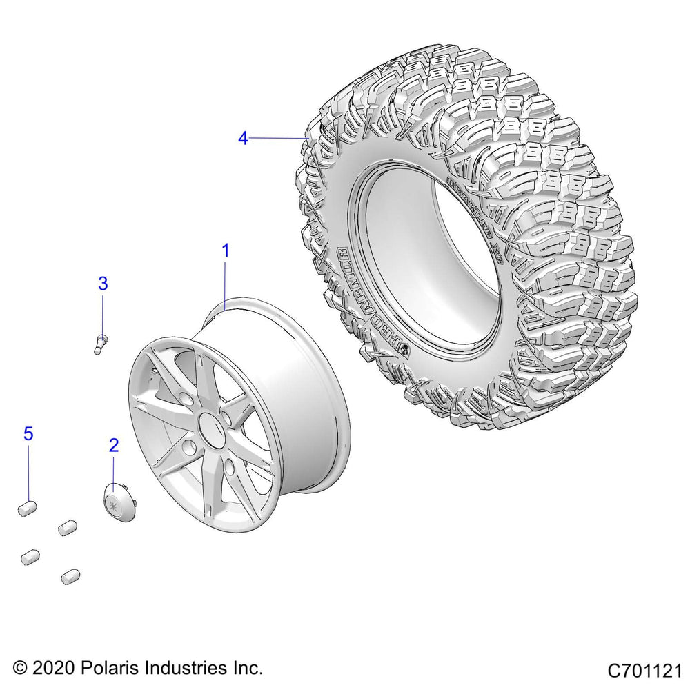 
                      
                        Polaris Pro Armor Crawler XG Tire 30 X10 R15
                      
                    