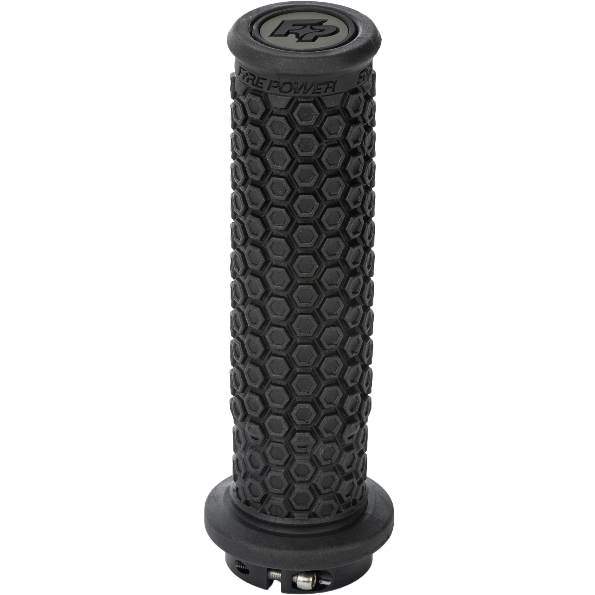 Control Mx Lock On Grips Black   No Waffle
