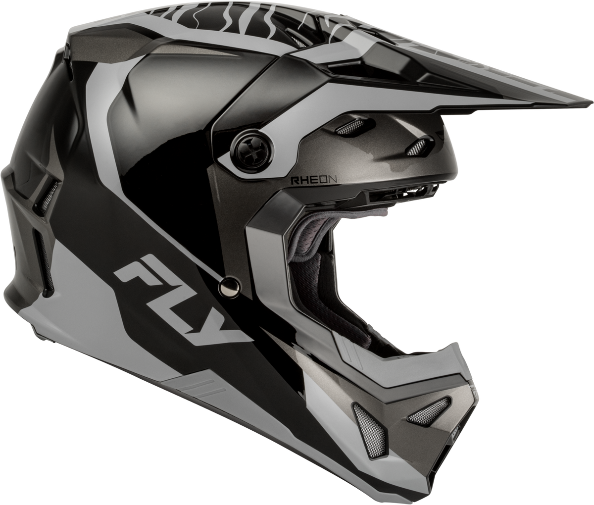 Youth Formula Cp Charge Helmet Black/Grey/Light Grey Yl