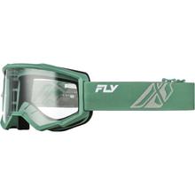 Focus Goggle Olive/Grey W/ Clear Lens