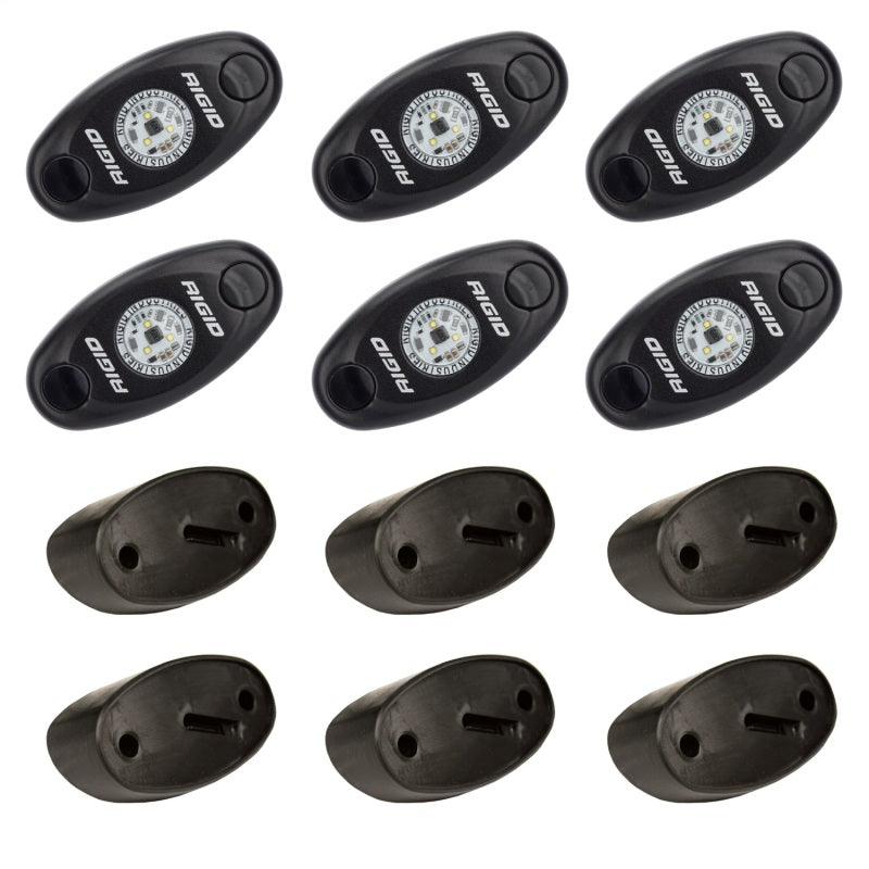 
                      
                        Rigid Industries Rock Light Kit- Cool White (6 lights)
                      
                    