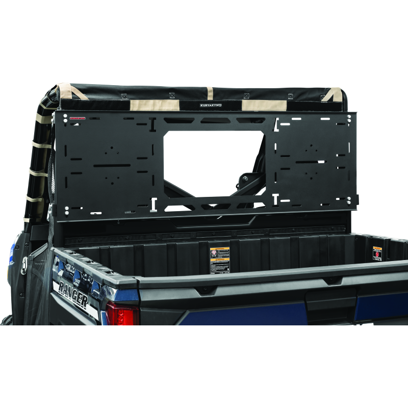 Kuryakyn Takrak Headache Rack Polaris Ranger Black