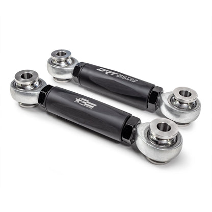 DRT RZR XP Billet Aluminum Hex Bar Adjustable Sway Bar Link Kit Front (M10)