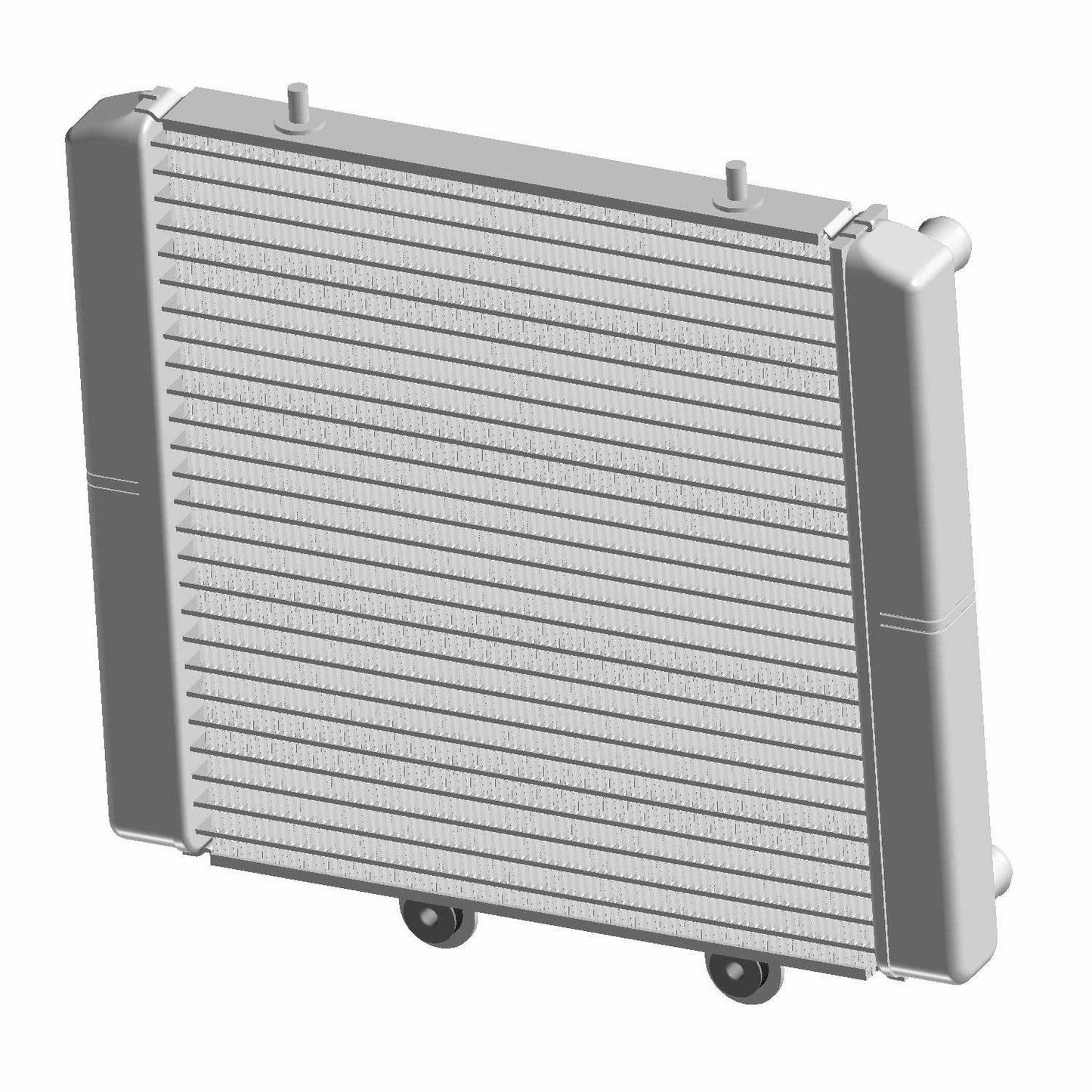 Polaris ATV ASM-RADIATOR,324X300,VGT [FROM 4/2/2020], Genuine OEM Part 1241477, Qty 1