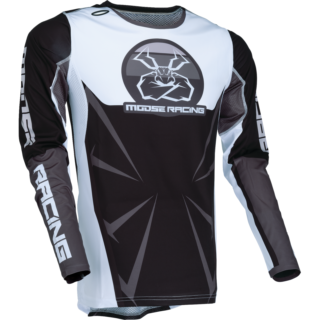 MOOSE OFFROAD Agroid Jersey - Black/White - XL 2910-7908