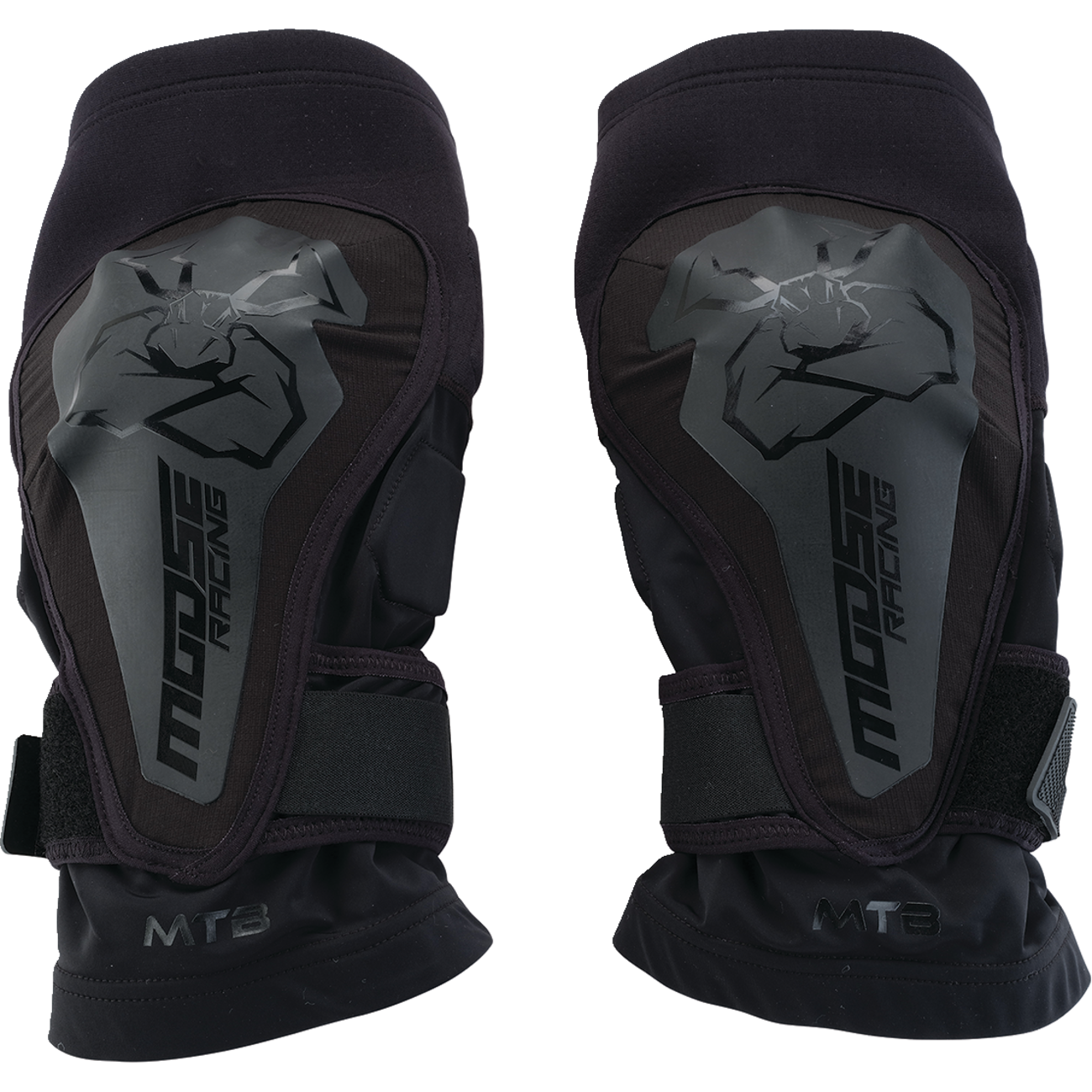 MOOSE OFFROAD Compression Knee Guards - Black - XS/S 2704-0748