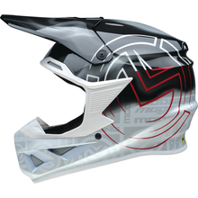 MOOSE OFFROAD F.I. 2.0 Helmet - Deceit - MIPS? - Black/White/Red - Large 0110-7992