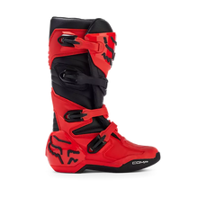 FOX RACING YTH COMP BOOT - FLO RED