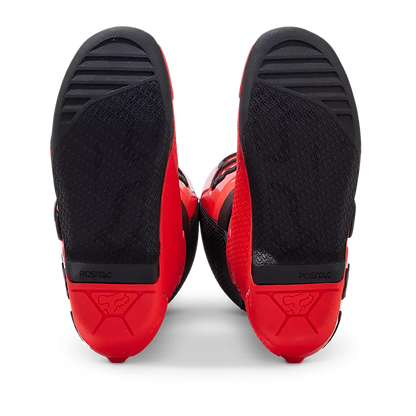 FOX RACING YTH COMP BOOT - FLO RED
