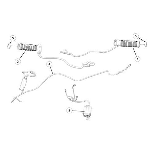 2018-2023 Genuine Indian Motorcycle Scout 3-Setting Heated Grips 2884667