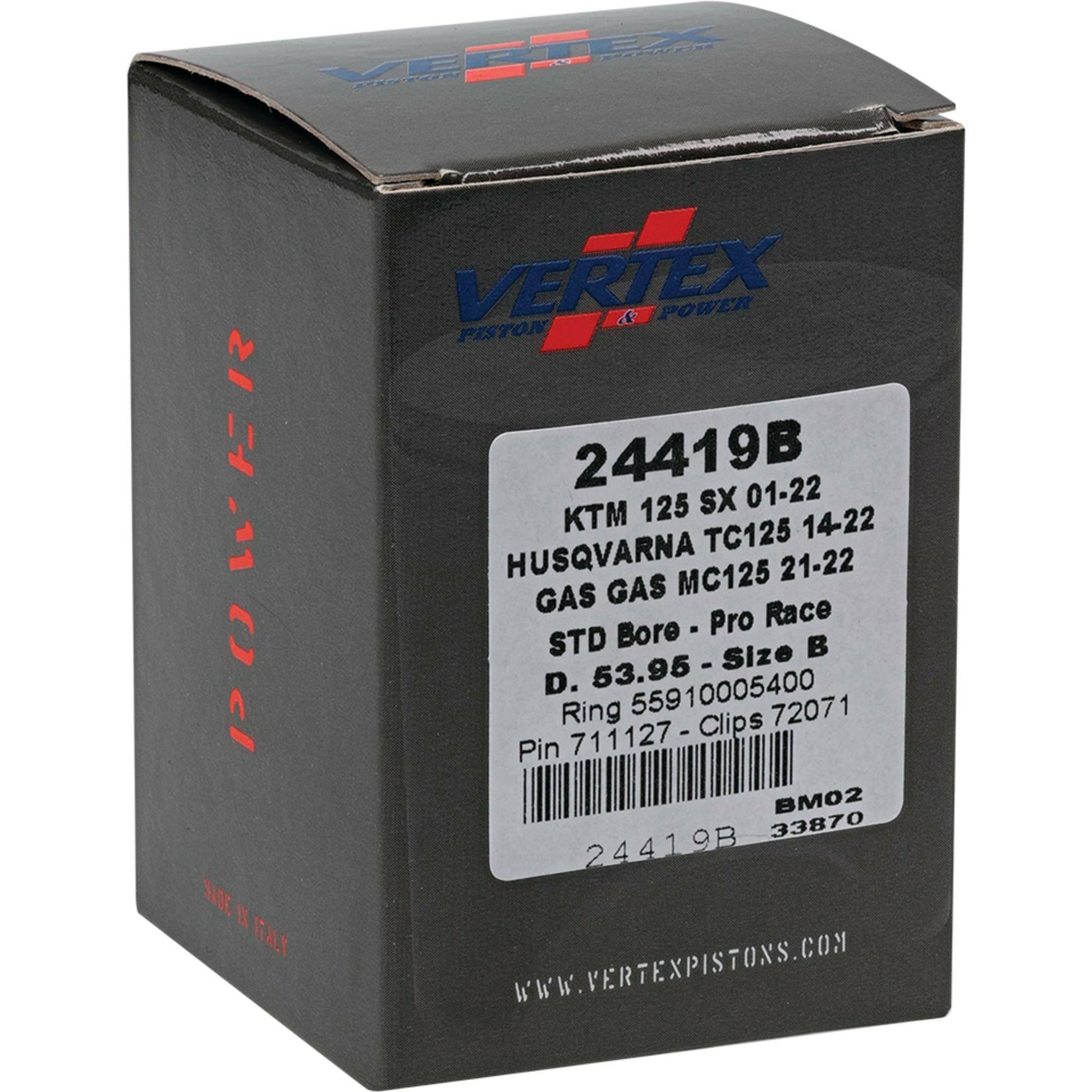 Piston Kit Forged Pro Race 53.95/Std Gas/Husq/Ktm