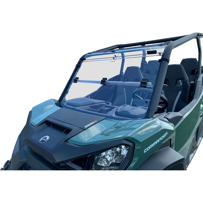 MOOSE OFFROAD Full Folding Windshield - Deluxe - Can-Am V000292-12200M