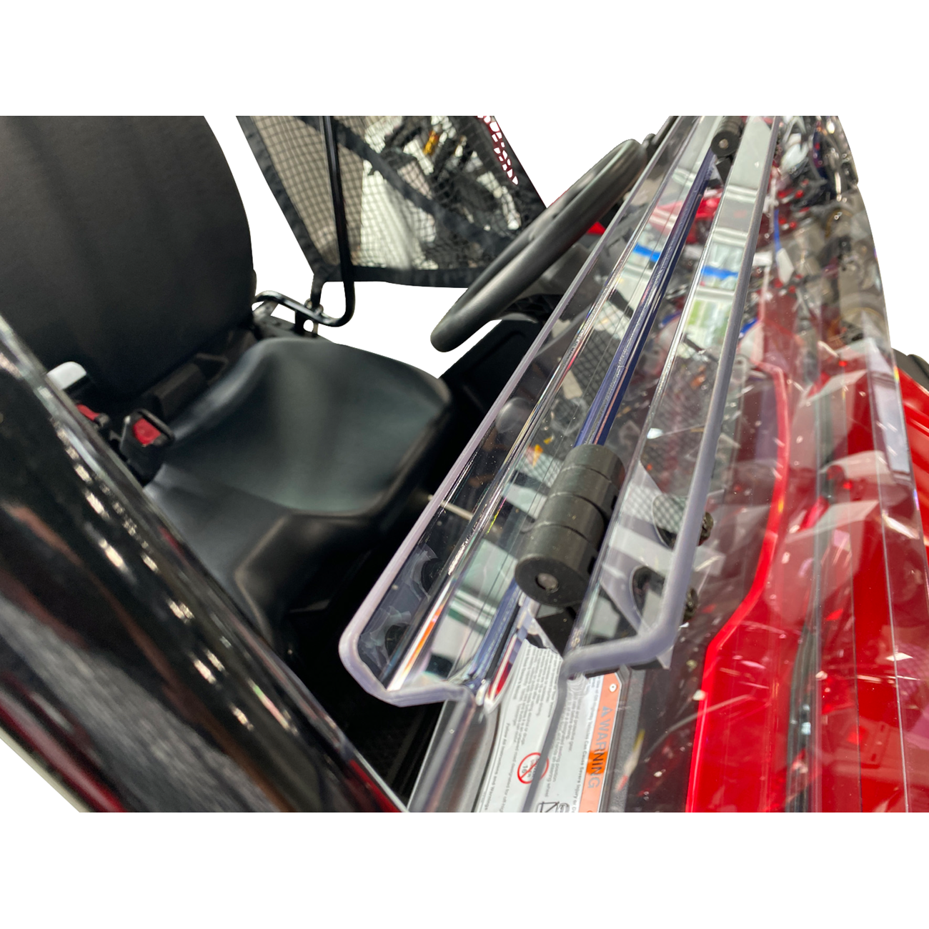 MOOSE OFFROAD Full Folding Windshield - Deluxe - Pioneer V000264-12200M