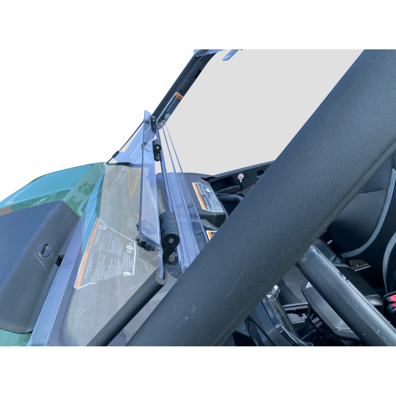 MOOSE OFFROAD Full Folding Windshield - Deluxe - Can-Am V000292-12200M